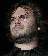 Jack Black  in a serious moment